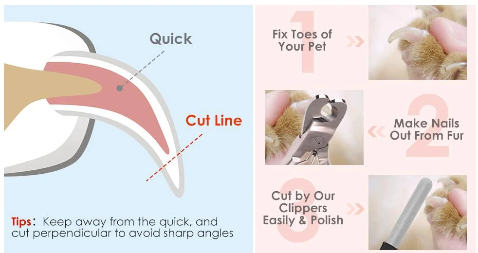 Pet Nail Clippers Trimmer Set